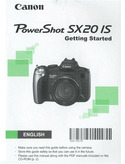 powershot sx20is manual pdf pdf manual